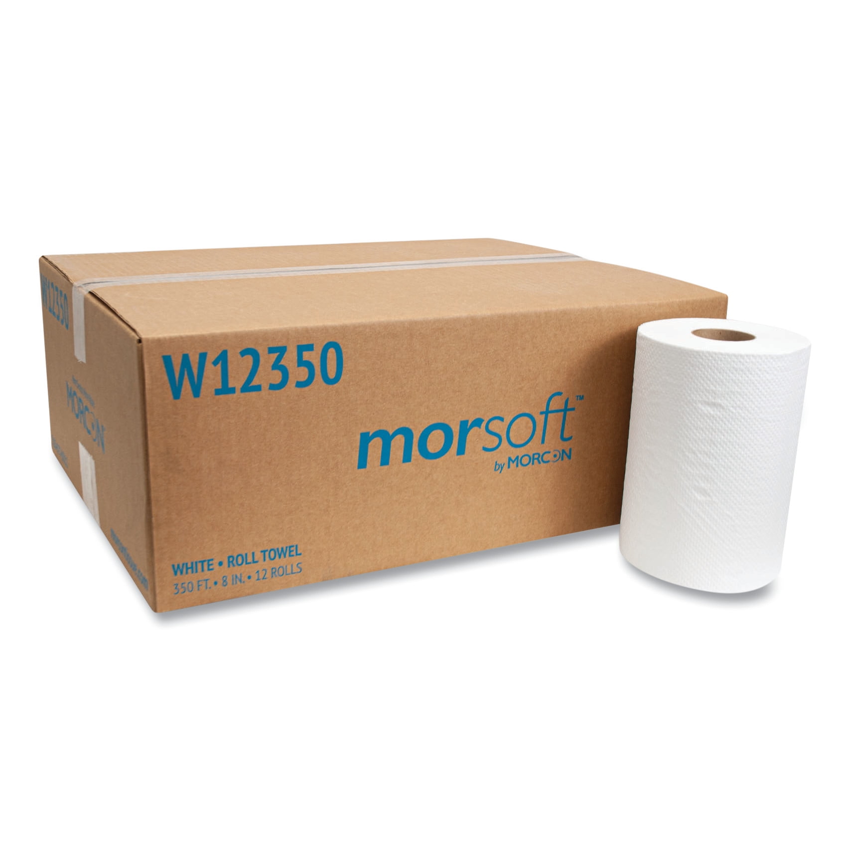Morcon Paper Hardwound Roll Towels 7 7/8" X 300 FT Brown 12/carton 12300r for sale online 