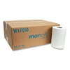 Morcon Tissue Morsoft Universal Roll Towels, 8" x 350 ft, White, 12 Rolls/Carton -MORW12350