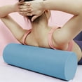 thumbnail image 4 of JHyouerji Smooth EVA Foam Roller 12x4in Blue Muscle Recovery Roller for Yoga Home Fitness Training, 4 of 6