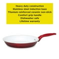 Tasty 10" Ceramic NonStick Dishwasher Safe Fry Pan, Titanium