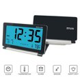 thumbnail image 1 of Coofit Horloge Numérique Calendrier Pliable Réveil Horloge de Table avec Lumière pour Voyage, 1 of 10