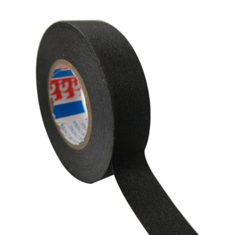 FYCONE Insulation Tape Black High Temperature Resistant Automotive Wiring  Harness Tape Adhesive Cloth for Cable Harness Car Auto Heat Sound Isolation  