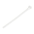 thumbnail image 1 of StarTech.com (pack 35mm(1-3/8") 22kg (50lb) 7mm (1/4") 15cm (6") Nylon Pack C100) Ravates de Câble Réutilisables, de Large, Diamètre du Pack. Résistance à la Traction, Cravates en Amovibles, Intérieur/Extérieur, 94V-2/UL Listed, 100 Blanc - Nylon 66 Plastique - TAA (CBMZTRB6) - Cravate - 5.9 in - Blanche - Conforme TAA, 1 of 7