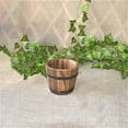 thumbnail image 5 of Barrels Planter Bucket Round Garden Planter Flower Pots for Indoor Outdoor Container Box Farmhouses Home Decorations, 5 of 8