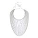 thumbnail image 1 of 1pcs (astilla) tienda de noche Accesorios falda de diamantes de imitación Cadena del cuerpo Cadena de cintura de diamantes de imitación Plata, Cadena de bikini de playa en capas de cristal, Joyería del cuerpo de cadena Sincero Electrónica, 1 of 5