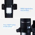 thumbnail image 4 of Tomshine Portable USB Digital Microscope 1000x Magnification Camera 8 LED with Observation Base Stand Compatible with Windows XP/Vista/Win 7 8 10/Android Phones, 4 of 7