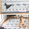 thumbnail image 4 of SAFAVIEH Adirondack Endika Southwest Area Rug, Grey/Dark Grey, 6' x 6' Square, 4 of 14