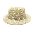 thumbnail image 4 of Sun Hat Women Packable, Adjustable Sun Protection Women Bucket Hat Summer Beach Hat Top Beige One Size, 4 of 4