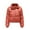Red, variant on Lindreshi Winter Coats for Women 2023 Trendy Womens Warm Solid Hoodless Jacket Slim Winter Parkas Outwear Coats