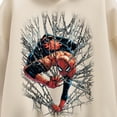 thumbnail image 2 of Marvel - Spider-Man Webs Render - Women's Oversized Fleece Hoodie Sweatshirt, 2 of 4