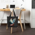 thumbnail image 6 of GOSMITH Transgender Phoenix Reborn Transsexual Flag LGBT Trans Bird 2 Pcs Canvas Tote Bags Black, 6 of 8
