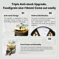 thumbnail image 4 of APP Control Automatic Pet Feeder,4.2L 2.4G WiFi Enabled Pet Feeder,Dual Bowl Automatic Pet Food Dispenser for Cats&Dog B, 4 of 5