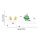 thumbnail image 3 of Puntoco Calcomanía navideña con árbol de Navidad y flores de copo de nieve, adornos navideños para ventanas, adornos de vidrio para ventanas para el hogar y la oficina para las vacaciones navideñas, 3 of 6