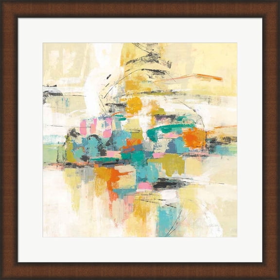 Great Art Now Silk Road Journey by Silvia Vassileva, Framed Wall Art, 19.75W x 19.75H