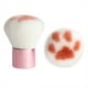 thumbnail image 1 of Brocha de maquillaje con forma de pata de gato, brocha cosmética profesional, corrector y colorete, brocha para polvo y contorno, 1 of 8