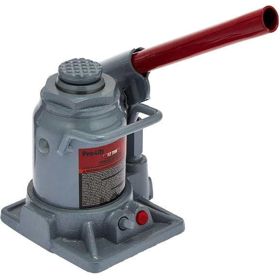 12 Ton Hydraulic Bottle Jack with Steel Lifting  and Extension Screw