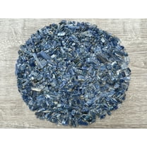 WHOLESALE Natural Semi Tumbled Blue Kyanite Gemstone Chips, Crushed Mini Crystals, Undrilled (Blue Kyanite, 3 Pounds)