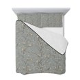 thumbnail image 7 of Tree Birds Twin Size Down Alternative Comforter, Lightweight Comforter Quilt Bedding Set with Pillow Shams Vintage Grey Flower Floral Branch Spring All Seasons Bed Comforter Duvet Insert 68"x86", 7 of 7