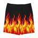 thumbnail image 4 of Odeerbi 5-14 Años Niños Niñas Pantalones Cortos de Estampado Tropical Hawaiano Pantalones de Baño En Seco Rápido Pantalones Cortos de Tabla de Playa, 4 of 5