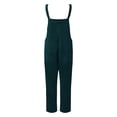 thumbnail image 5 of SDNall Jumpsuits for Women Casual Casual Pocket Romper Long Playsuit Strap Button Loose Jumpsuit Womens Romper Sizes:S-5XL, 5 of 9