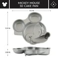 thumbnail image 6 of Farberware Disney Mickey Mouse 3D Cake Pan, Dishwasher Safe and Oven Safe to 450°F, Gray, 6 of 8