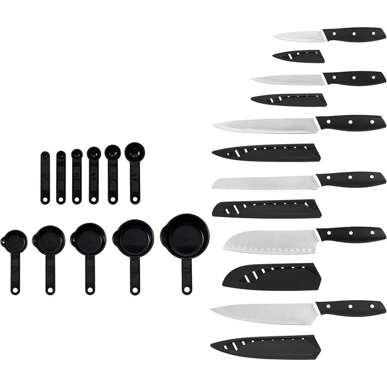  Farberware Resin Cutlery Set, 23 Piece, Multicolor Cool :  Everything Else