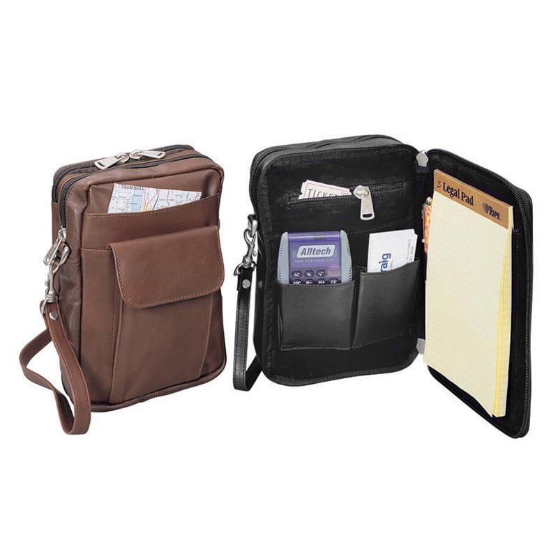 Mens Leather Compact Organizer