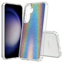 TalkingCase Slim Fit Phone Case Compatible for Samsung Galaxy S25  Plus(Not S25/ S25 Ultra), Shinny Sparklings Print, Lightweight,Flexible, USA Print