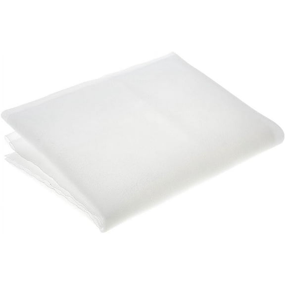 78 x 39 Inch Fine Mesh Nylon Fabric - White Woven Net Paint Filter Cloth DIY