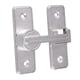 thumbnail image 5 of Pestillo de Puerta, Pestillo de Puerta, Duradero, Antipérdida, Herrajes para Puertas Interiores, Cerradura Deslizante para Granero, Baño, Dormitorio Plata de ., 5 of 8