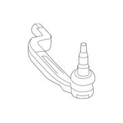 Genuine OE Mercedes-Benz Outer Tie Rod - 246-330-18-00-64