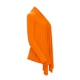 thumbnail image 2 of Women's Casual Long Sleeve Open Front Cardigan Solid Color Loose Fit Layer, 2 of 4