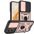 thumbnail image 2 of Elegant Choise Case with Slide Camera Lens Cover and Stand for Moto G Stylus 5G 2024, Pink, 2 of 15