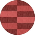 thumbnail image 1 of Ahgly Company Machine Washable Indoor Square Transitional Red Area Rugs, 3' Square, 1 of 7