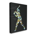 thumbnail image 3 of Stupell Industries Patterned Sports Baseball Player Graphic Art Gallery Wrapped Canvas Print Wall Art, Design by Arrolynn Weiderhold, 3 of 7