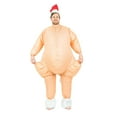 thumbnail image 4 of Christmas Thanksgiving Turkey Inflatable Costume for Adults (One Size), 4 of 5