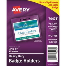 Avery AVE74471 Porte-badge