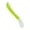 Green, variant on WWV Safety Silicone Spoon for Baby Toddler Soft Handle Flatware Feeding Spoon Heat Resistant Kitchen Tool for Home Restaurant Gentle Grip Single Spoon