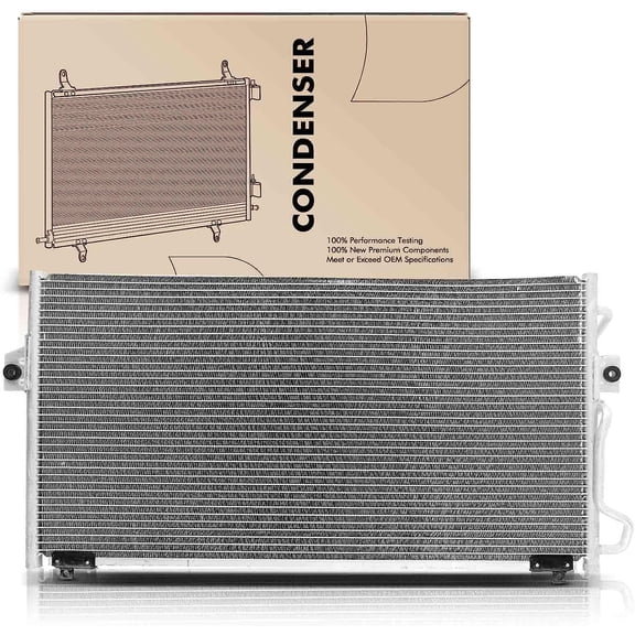 A-Premium Air Conditioning A/C Condenser Compatible with Nissan Quest 1999-2002 & Mercury Villager 1999-2002, V6 3.3L, Replace# 3022, XF5Z19712AA