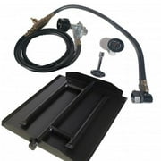 HearthDistribution FPK-2402-NG 24 inch Stainless Steel Burner Kit Liquid Natural Gas