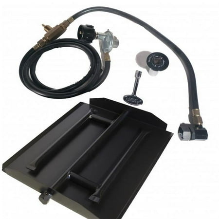 HearthDistribution FPK-2402-NG 24 inch Stainless Steel Burner Kit Liquid Natural Gas