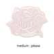 thumbnail image 2 of Kit de herramientas de parche Ounissouiy hierro en parches rosa blanca para chaqueta, 2 of 6
