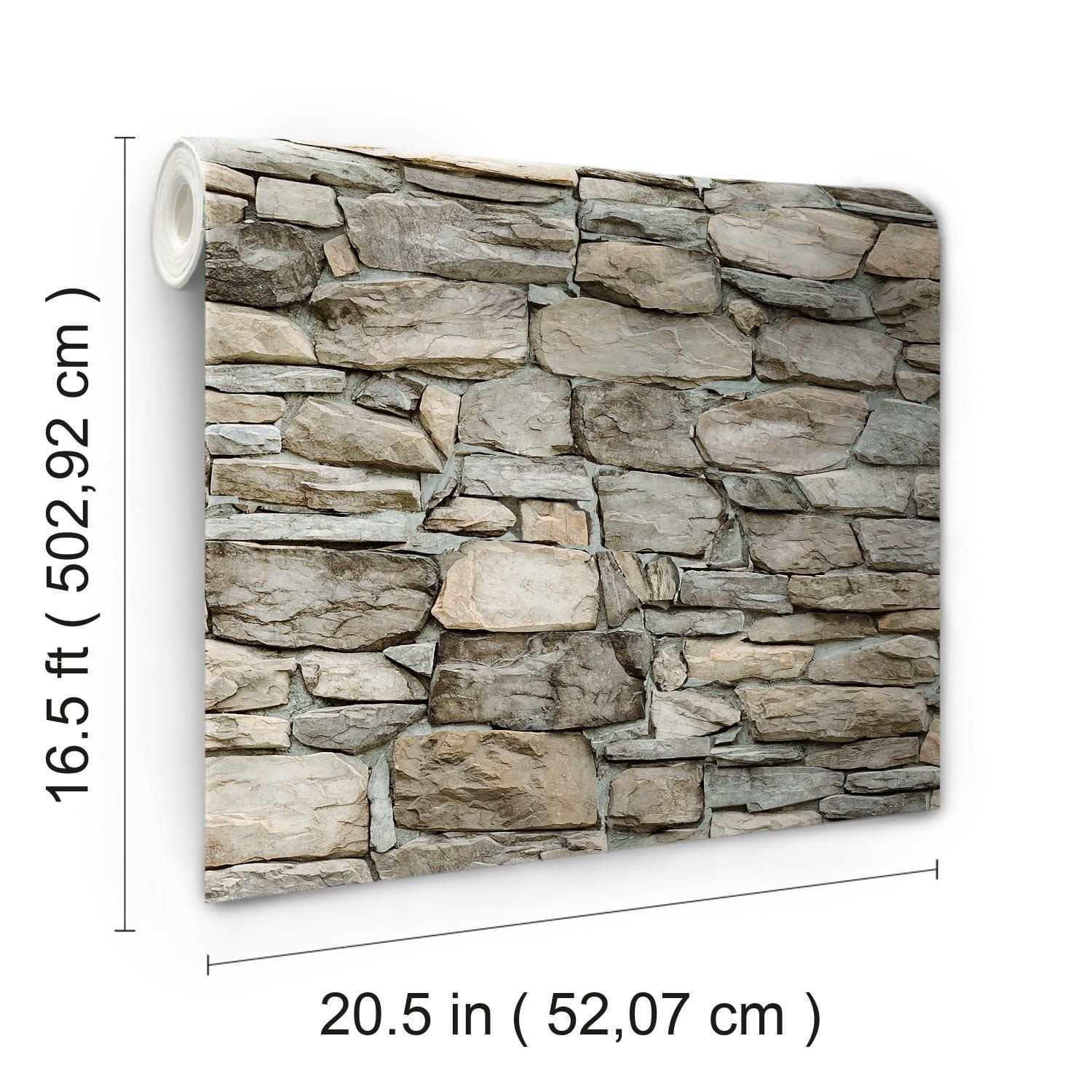 Roommates Multistone Peel & Stick Wallpaper
