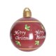 thumbnail image 3 of Bola inflable navideña de 60 cm, bola decorada de PVC, bolas gigantes grandes, bolas de juguete para decorar árboles de Navidad, bola sin adorno de luz, 3 of 5