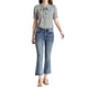 thumbnail image 2 of INSPIRAR CHIC Blusa de Mujer con Cuello en V, Manga Abullonada y Floral, Talla XL, Azul Claro, 2 of 7