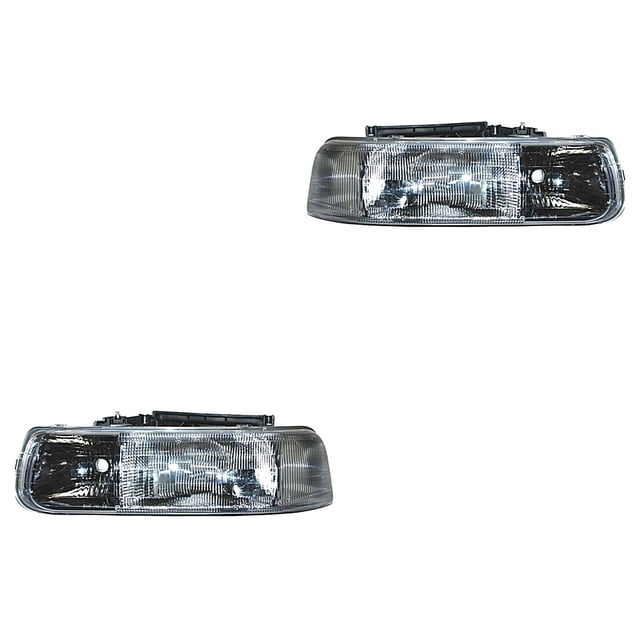 Par de Faros TYC 1999 A 2002 Chevrolet C/base
