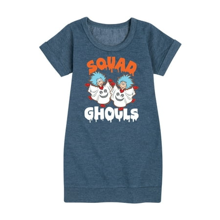 

Dr. Seuss - Squad Ghouls - Toddler And Youth Girls Fleece Dress