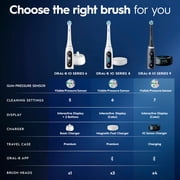 Oral-B Toothbrush, iO Series 5 Electric Toothbrush with (1) Brush Head, Rechargeable, Black