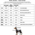 thumbnail image 2 of Dog Raincoats Waterproof. Dog Hooded Raincoat. Coat Rain Jacket For Dogs. Dog Raincoat -l-red, 2 of 5