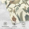 thumbnail image 5 of Yayeee 100% Cotton Hand Towels for Bathroom 16" x 28" Soft Absorbent Kitchen Towel, Green Birds, 5 of 7